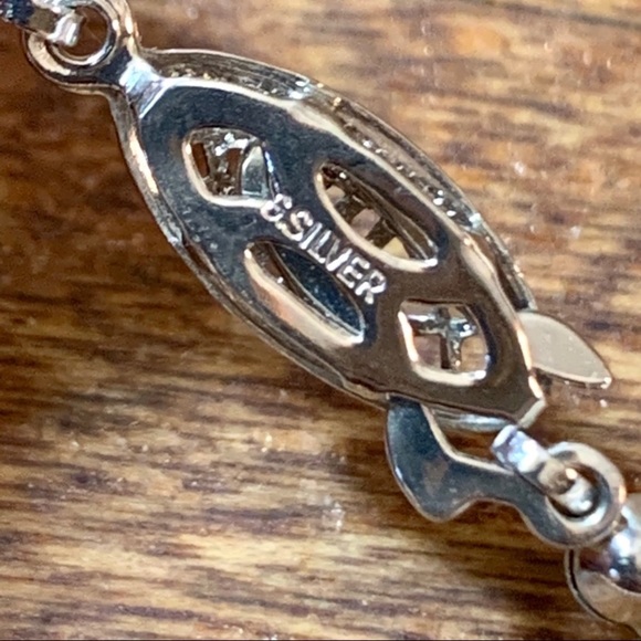 Swarovski Crystal Faux Pearl Bracelet & Necklace - Picture 6 of 8